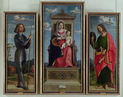 Madonna col Bambino con San Giorgio e San Giacomo, c.1510 da Giovanni Battista Cima da Conegliano
